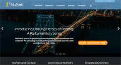 Desktop Screenshot of nupark.com